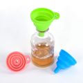Silicone Collapsible Funnel Mini Foldable Funnel Silicone Collapsible Funnel Folding Portable Funnels,for Water Bottle Liquid Transfer Food Grade - 2Pc. 