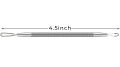 Dexam Blackhead Remover Loop Professional Blackhead & Whitehead Remover Tool for Blemish Comedone Pimple Popper with Double Sided Soft Touch and Anti-Slip Design. 