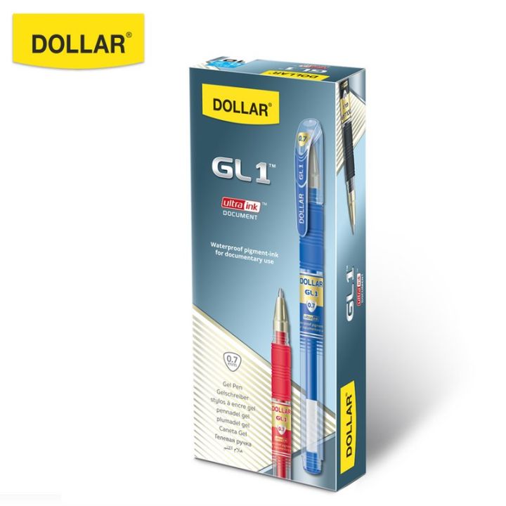 Dollar Gel Pen GL-1 10's Regular Box