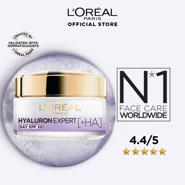 L'Or%C3%A9al%20Paris%20Hyaluron%20Expert%20Replumping%20Moisturizing%20Care%20Day%20Cream%20Mask%20With%20Hyaluronic%20Acid,%2050ML%20-%20Hydrating,%20Glass%20Skin%20-%20Image%203