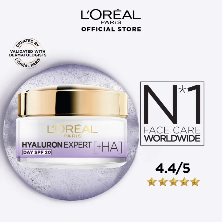 L'Or%C3%A9al%20Paris%20Hyaluron%20Expert%20Replumping%20Moisturizing%20Care%20Day%20Cream%20Mask%20With%20Hyaluronic%20Acid,%2050ML%20-%20Hydrating,%20Glass%20Skin%20-%20Image%203