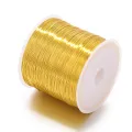 10 Yard Golden Soft Copper Wire for DIY Jewelry Making. • Perfect for Handmade Wire Jewelry Crafts. • Made of Brass Metal Wire. • Ideal for Women interested in Beads & Jewelry Making. • A must-have Jewelry Tool & Equipment.. 