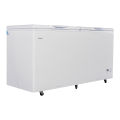 Haier 19 Cu Ft - Turbo Cool - Double Door - HDF-535  (100 Hour Cooling Retention - 30% Fast Freezing - Wide Voltage , -28 c Cooling Depth - Double Cabinet) White Colour Deep Freezer/ 10 Years Haier Warranty. 