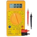 Digital Multimeter DT830 - DMM Voltmeter,Voltage, Ampere, Ohm Meter Test Probe DC / AC with BUZZER. 