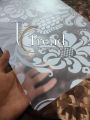 TABLE MAT,TRANSPARENT TABLE MAT, TABLE PLACEMATS, FRIDGE SHEET, HEAT RESISTANT TABLE MAT, WASHABLE TABLE MATS FOR TABLE, DINING, KITCHEN. 