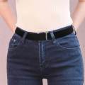 Womens Stretch Belt Adjustable Invisible Belts for Pants Trousers Dresses Black. 