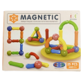 Multicolor 25pc Magnetic Building Blocks Set Early Learning Magnetic Sticks Balls Assembling Game Educational Toy. 