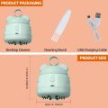 Cute Design USB Rechargeable Mini Desktop Vacuum Cleaner Portable Vacuum Cleaner. 