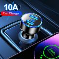 10W USB Car Charger PD Fast Charging Phone Charger Cigarette Lighter Socket Power Adapter For Iphone 11 12 For Xiaomi Samsung. 