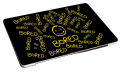 Bored Typography Sherlock Holmes Laptop Skin Vinyl Sticker 13 13.3 14.6 15 15.4 15.6 inch Laptop Skin Sticker Cover For All Laptops. 