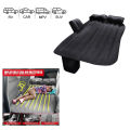 Road Trip Camping Inflatable Car Bed Comfortable Travel Inflatable Back Seat Car Mattress Cushion Air Mattress Car - With Free Coral Air Freshener Multi. 