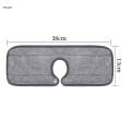 3x Faucet Absorbent Pads Buckle Design Reusable Washable Guard Pad Sink Splash Mat for Kitchen Bathroom Countertop and Sink RV Towel Mat Keep Dry. 