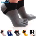 Fashion Mens Five Finger Toe Separate Short Socks Ankle Long Gym Sports Socks. 