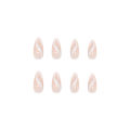 Menggh  PK（WITH GLUE）24pcs false nails（Please check the product details page before placing an order）. 