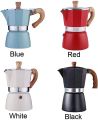 Aluminum Italian Style Coffee Maker 6 cups Espresso Coffee Maker Percolator Stove Top Pot Kettle Coffee Maker Stove Top Pot Stovetop Coffee Make Aluminum Mocha Latte Coffee Maker Italian Moka Kitchen Tools 300ML. 