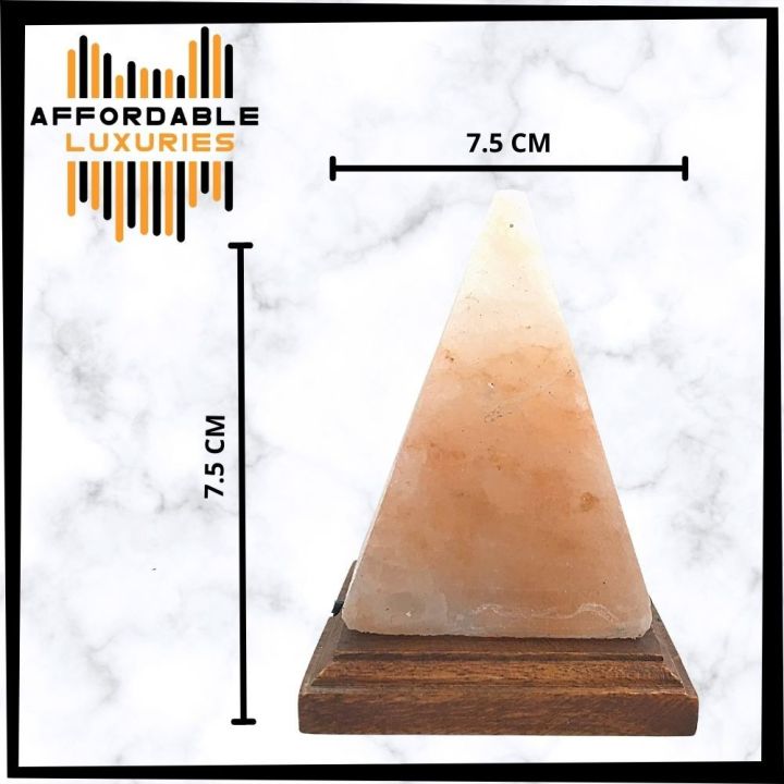 ‘Pyramid Shape’ Color Changing USB Himalayan Salt Lamp for Home and ...