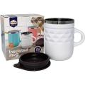 Professional Insulated Mug 400ml able for Hot and Warm Best Quality 400ml Insulated Coffee & Tea Mug Coffee/Tea Hotpot Mug Stainless Steel Coffee Mug Cup with Handle Professional Insulated Mug 400ml able for Hot and Warm Best Quality NOTE random color wil. 