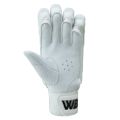 WB White Black Cricket Batting Gloves. 