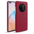 For Huawei Mate 40 30 20 P40 P30 P20 Pro Lite Cloth Texture Woven Cover Antiskid Febric Case For P Smart 2019 Y6P Y5P 2020. 