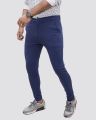 Oxen Super Stretchy Slim Fit Lycra Pent For Men-Navy Blue-SW. 