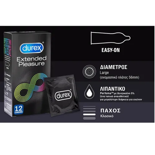 Durex%20Condoms%20Extended%20Pleasure%20Longer%20Lasting%20Timing%20Extra%20Time%20Condoms%2012s%20-%20Image%206