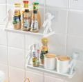 wall mounted shelf for bathroom rack self adhesive bathroom shelf for wall shelves for bathroom racks and shelves for storage shelf bathroom organizer without drill. 