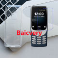 Fashion Soft silicone TPU Back Cover For Nokia 8210 4G Phone Funda Case with Screen Protector Film. 