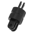 2X 360 Degree Rotating Swivel Pivot Arm Mount Adapter for Hero 3 3+ 4 Camera Black. 