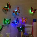 Pack of 3 Led Butterfly Glow In The Dark Led Butterfly Night Light Led Color Changing For Kids Room. 