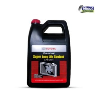 TOYOTA RADIATOR COOLANT - RED FLUID 1 LITER BOTTLE USMAN PAKISTAN