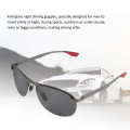 Hao Kan Aluminum Magnesium Sunglasses Polarized Men Driving Cycling Fishing Sun Glasses for Outdoor Sports. 