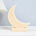 Silicone Moon Candle Mold Diy Gypsum Resin Non-Stick 3D Moon Gypsum Mould Resin Crescent Mold for  Holiday Decor  Event Cultural Celebration Home Crafting Gift Making. 