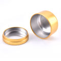 Candle Tin Round Metal Tin Box Candle Tin Aluminum Jar Storage Candle Travel Tin. 