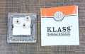 Klass Light Plug 5 in 1 Switches and Sockets Metal Base, Copper Points Sheet Coffee Color 1 Year Warranty. 