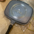 Sonex Die Cast - Double Grill Pan | Marble Coated 36 cm | Non Stick Grill Pan | Two sided Grill Pan TRENDING DESIGN. 
