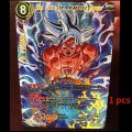 【Funny Bunny Toy Store】2022 New Goku Dragon Ball Super Flash Cards Autograph Card MORO Broly Game Collection Cards Children's Gifts. 