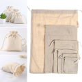 Wholesale Price Natural Resuable Jute Linen Drawstring Pouch Packaging Gift Bag Jewelry Storage Bag. 