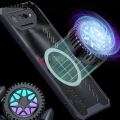 For Asus Rog Phone 6 Pro case Hard Clear Transparent Shockproof Car Holder Adsorb Hollow Out Ring Back Cover For Asus Rog 6 Pro Back cover Phone Cases. 