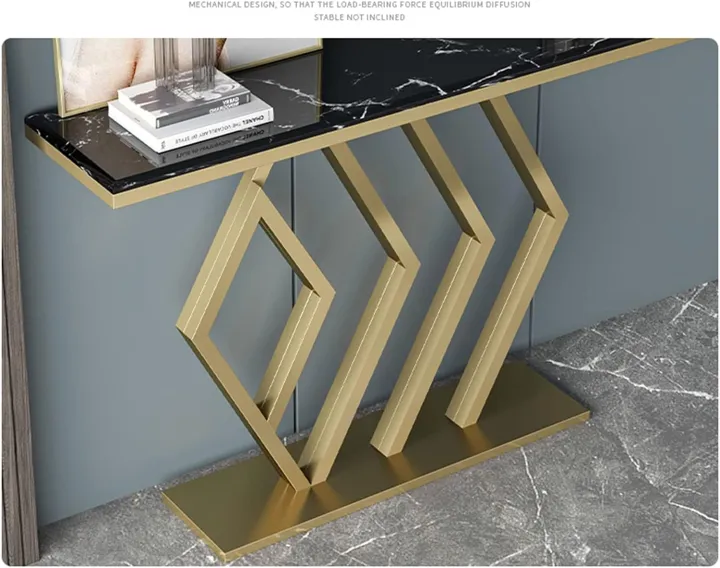 Diamond%20Shape%20Marble%20Entryway%20Table%20-%20Modern%20Minimalist%20Metal%20Console%20Tables%20for%20Living%20Room,%20Hallway,%20and%20Entryway%20-%20Image%203
