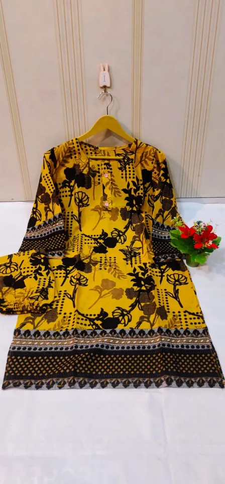 Stitched Casual Dress 3D Design Lawn Two Piece Suit With Beautiful Printing Ladies & Girls 2PC Dress For Summer Season | Daraz.pk Stitched Casual Dress 3D Design Lawn Two Piece Suit With Beautiful Printing Ladies & Girls 2PC Dress For Summer Season | Daraz.pk