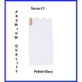 Tecno C7 Tempered Glass Screen Protector Premium High Quality Polish Glass For Tecno C7. 