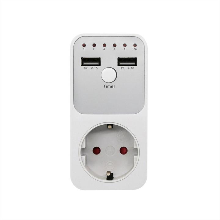 1 PCS Voltage Relay Digital Timer Socket Switch 6 Hour 220V 230V Appliance Time Controler EU Plug