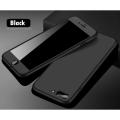 Luxury 360 Full Protection Phone Case For iPhone 6 6s Xs Max XR X Coque Case For iPhone 6 12 7 8 Plus Case 5 5S 11 Cover Glass. 