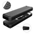 Silicone Remote Protective Case for Apple-TV 4K Remote 2021 Anti-Slip Shockproof Soft Case Remote Control Case,Black. 