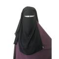 Triple Nakab Patti 3 Layer Niqab High Quality, Breathable and Stylish. 