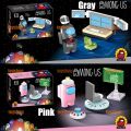 【Free 2 Hidden Dolls 8 Pcs Lego Among us Minifigures Building Blocks Toys for Kids Gift New 2021 Style Education Toy. 