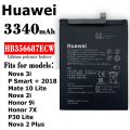 Huawei Nova 3i Battery Replacement Huawei HB356687ECW Battery with 3340mAh Capacity_black. 