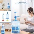 Manual Water Pump Dispenser For 19 liter Water Cans Large - Blue & White( large size). 