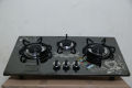 3 burner - table top gas cooker gas stove - For home use-BRASS AND MS- FANCY. 