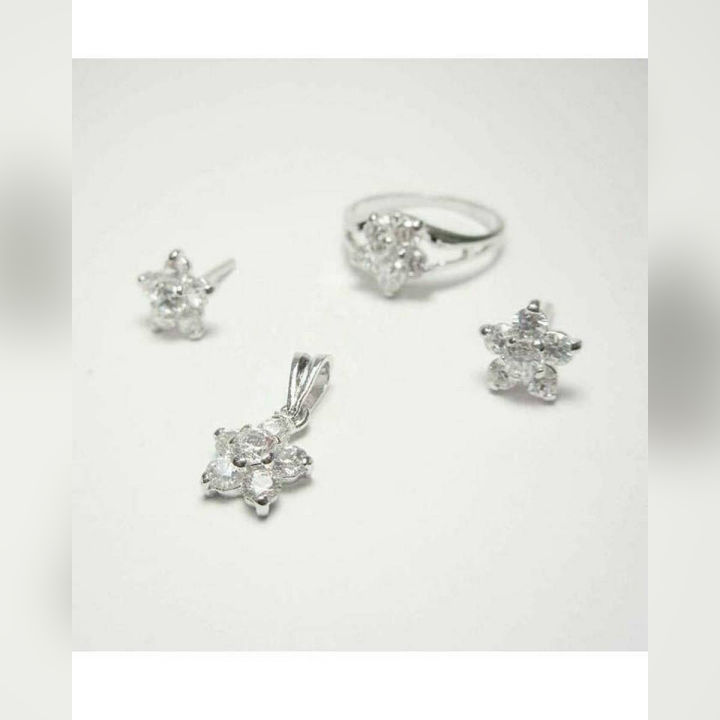 Locket Tops for Girls in Silver(Chandi)